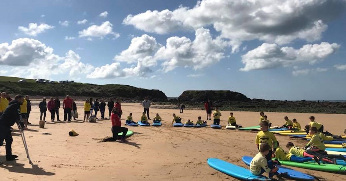 SURF & SUP WEEKEND IN PEMBROKESHIRE, WALES