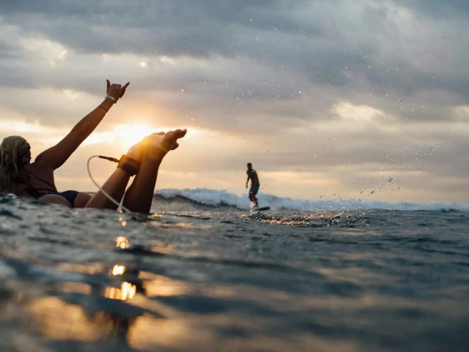 Morocco surf academy water session