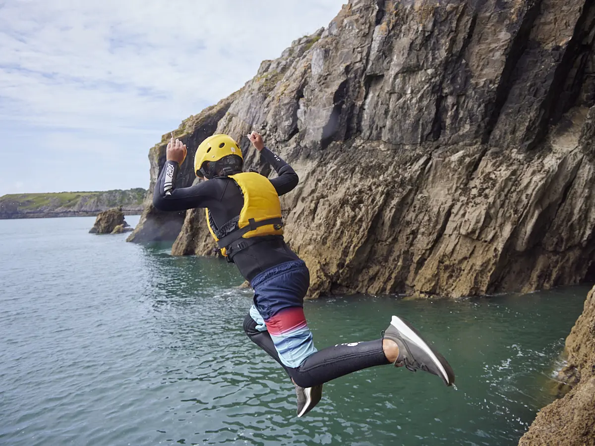 Outer Reef coasteering Pembrokeshire