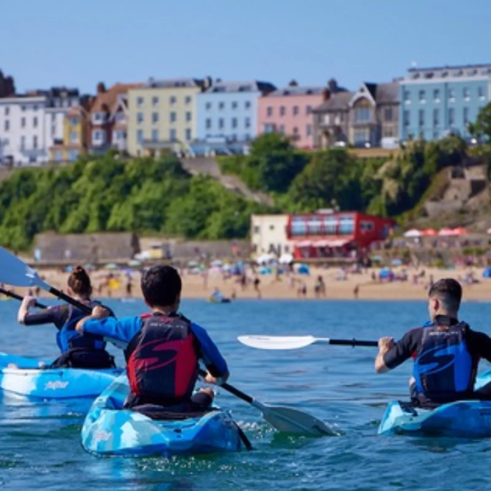 Sea kayaking adventures in Tenby and Stackpole Quay Pembrokeshire