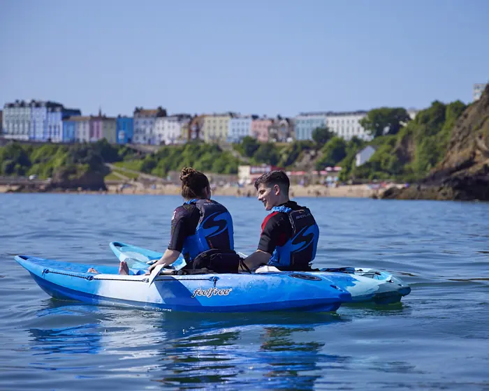 Guided kayaking in Pembrokeshire