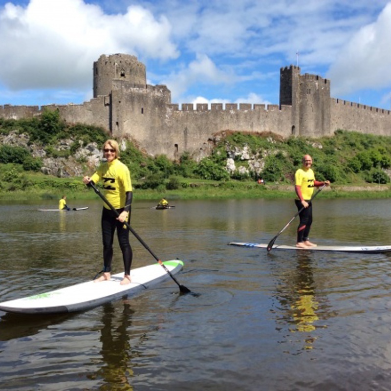 Tenby Paddle Boarding School | Kayak & Paddle Boarding Hire On Tenby North Beach