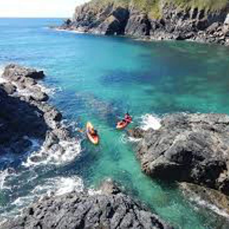 Learning to Kayaking in Pembrokeshire