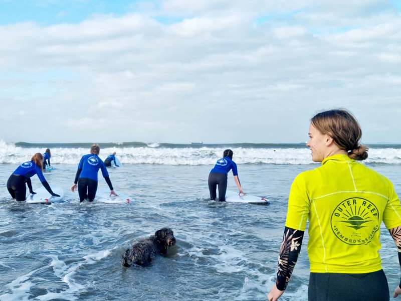 Salty Sisters Autumn Surf Session