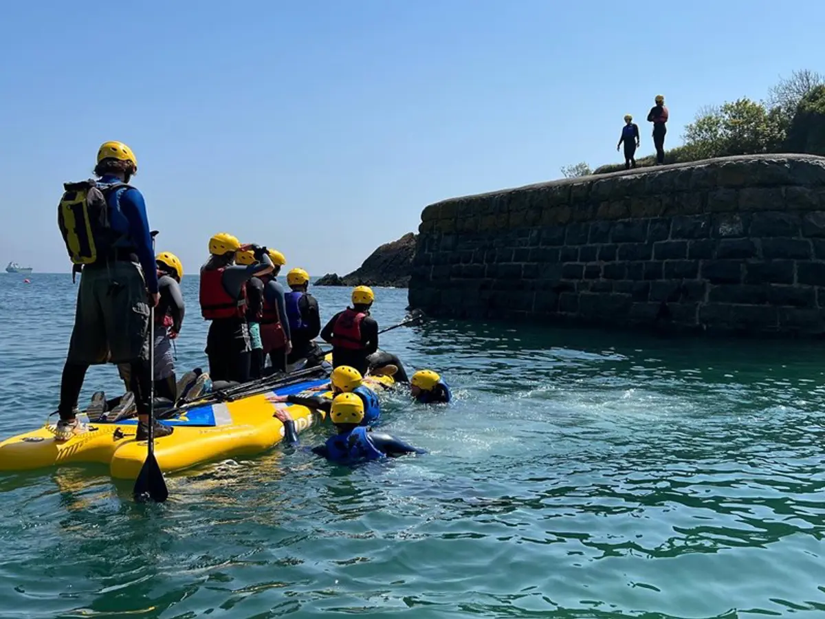 Family Jumbo SUP Adventure Pembrokeshire