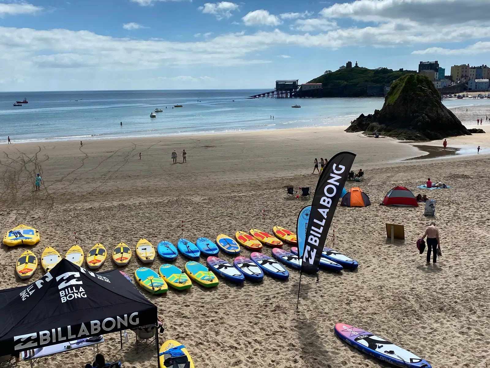 Join Outer Reef adult surf and paddle boarding club in Pembrokeshire