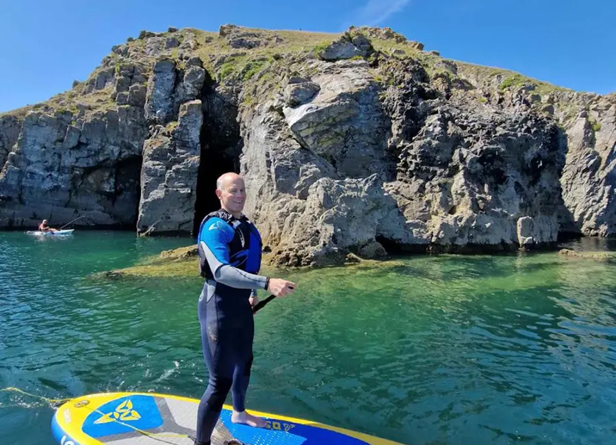 Paddle boarding and kayaking in Pembrokeshire