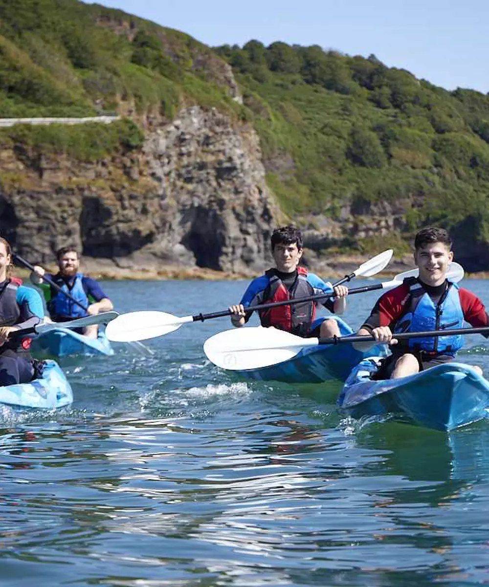 Group water activities in Pembrokeshire