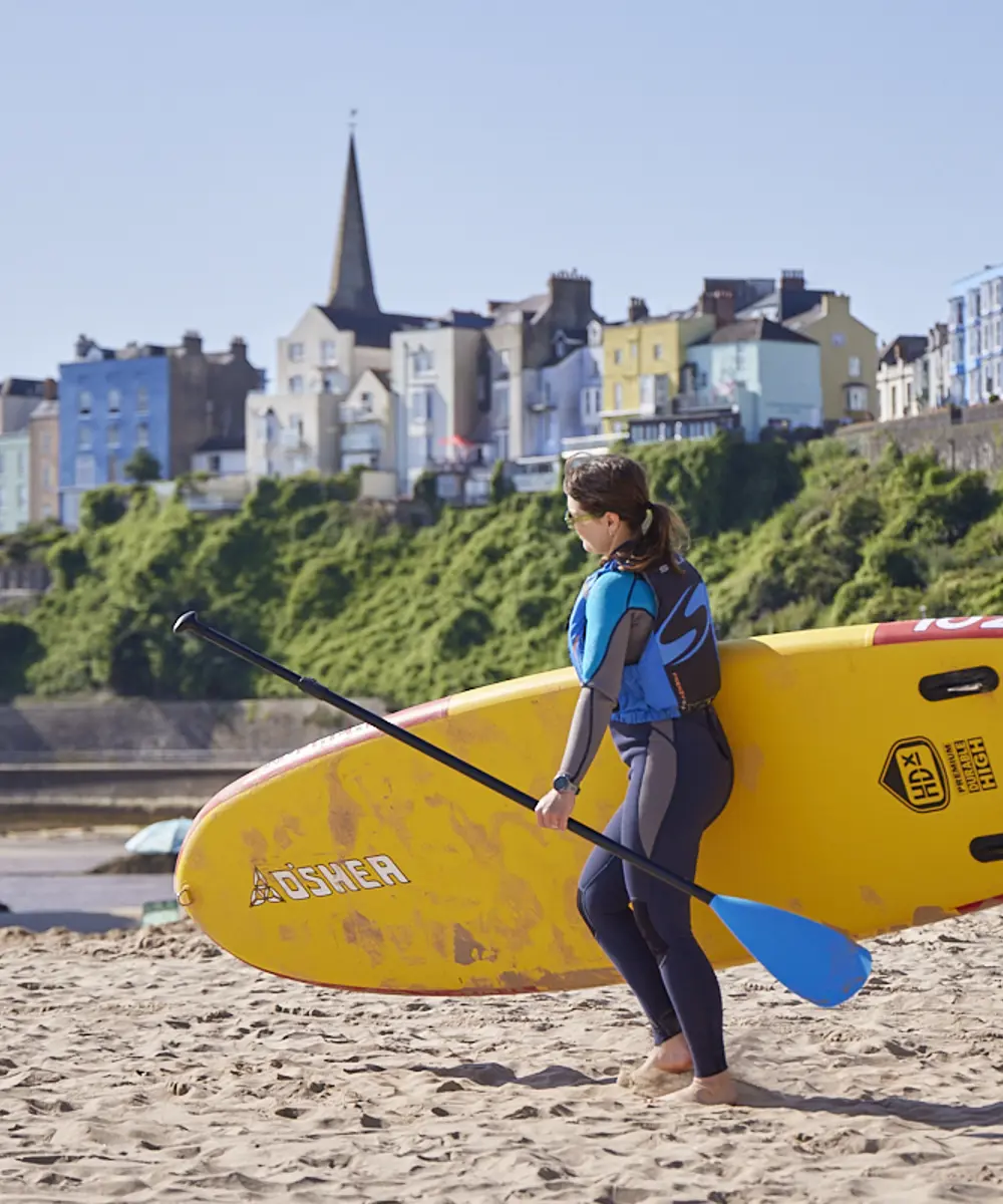 Stag and hen adventure activity in Pembrokeshire