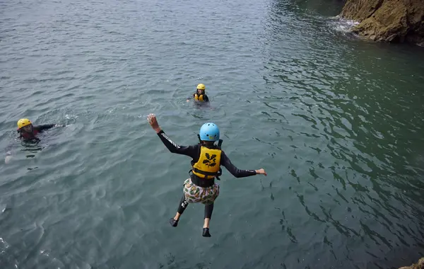 Stackpole Quay coasteering