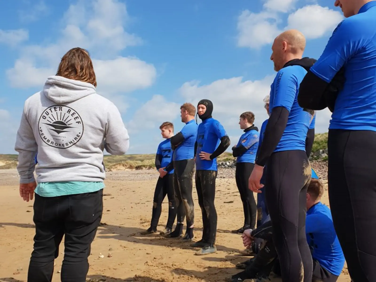 Lifesaving training Morocco surf instructor course