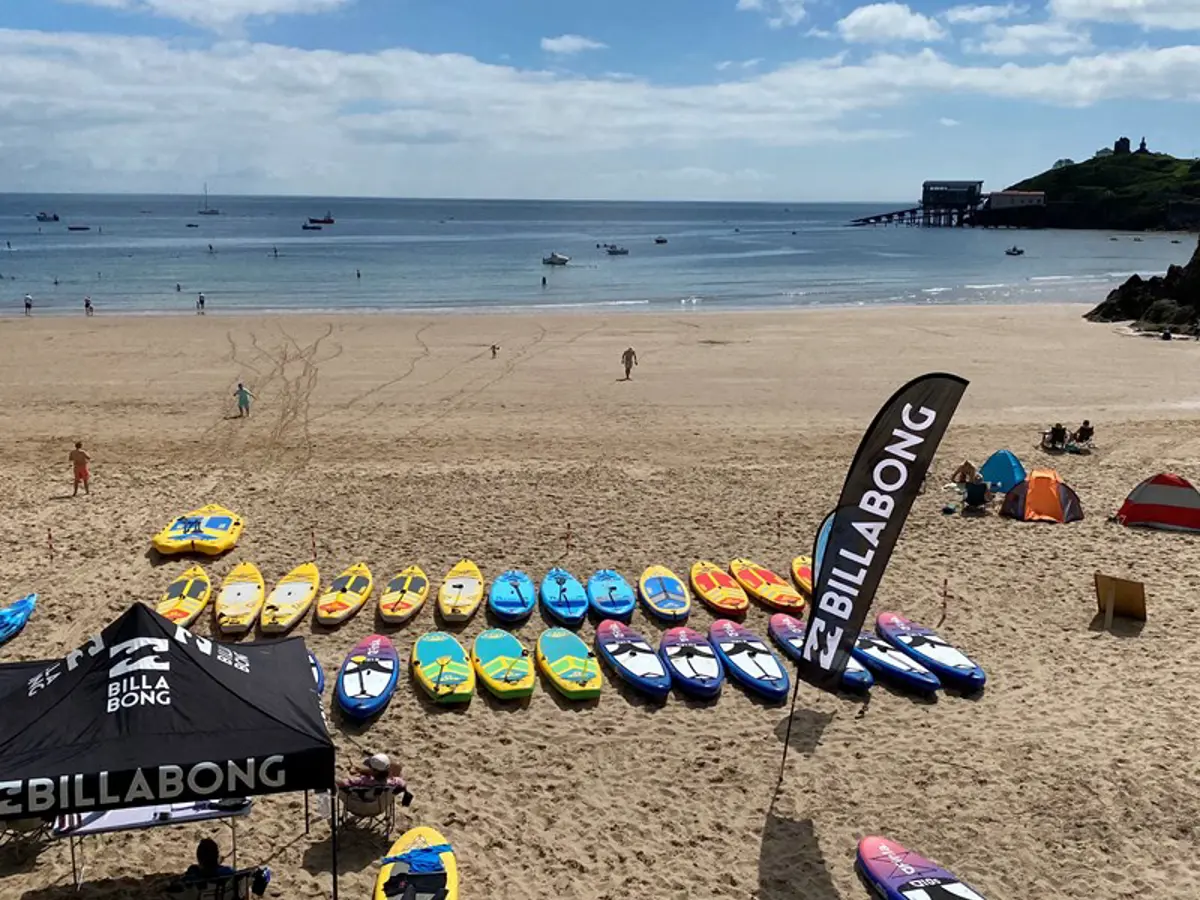 Kayak and paddle board equipment hire in Tenby