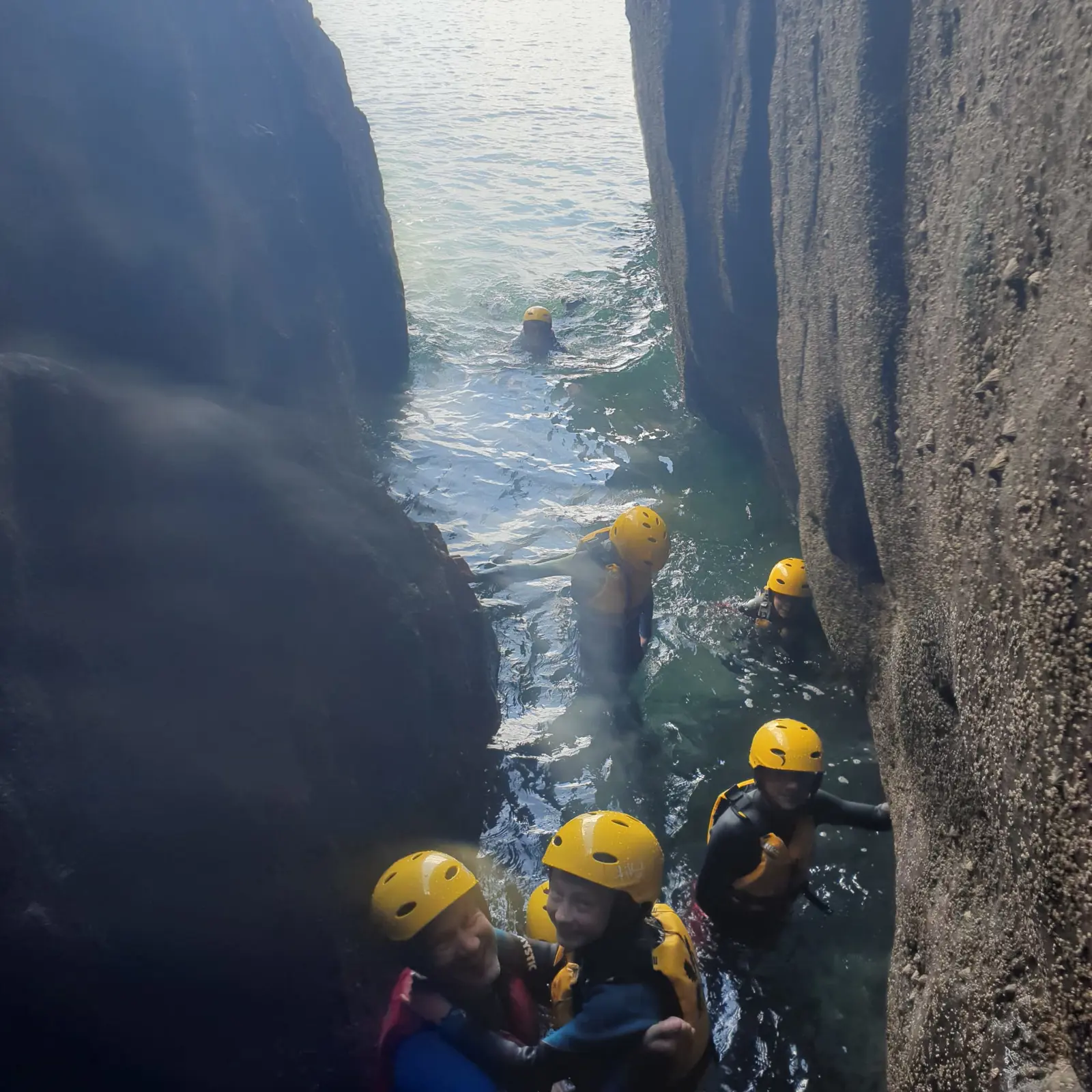 Coasteering adventures with Outer Reef Surf School