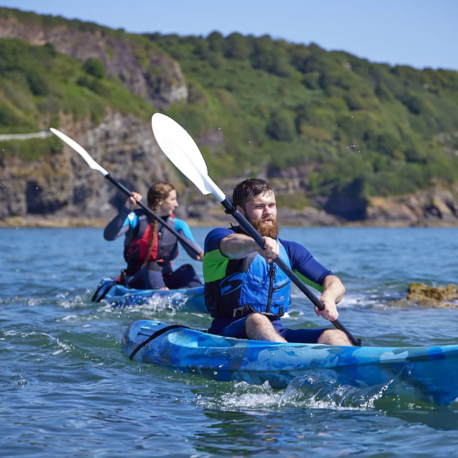 Kayaking paddle boarding and coastal adventures in Pembrokeshire