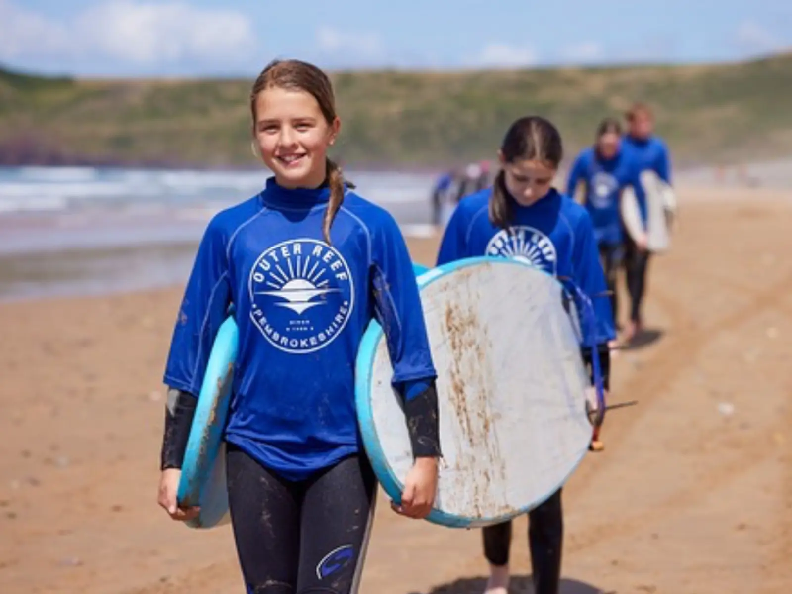 Surf lessons Pembrokeshire with Outer Reef