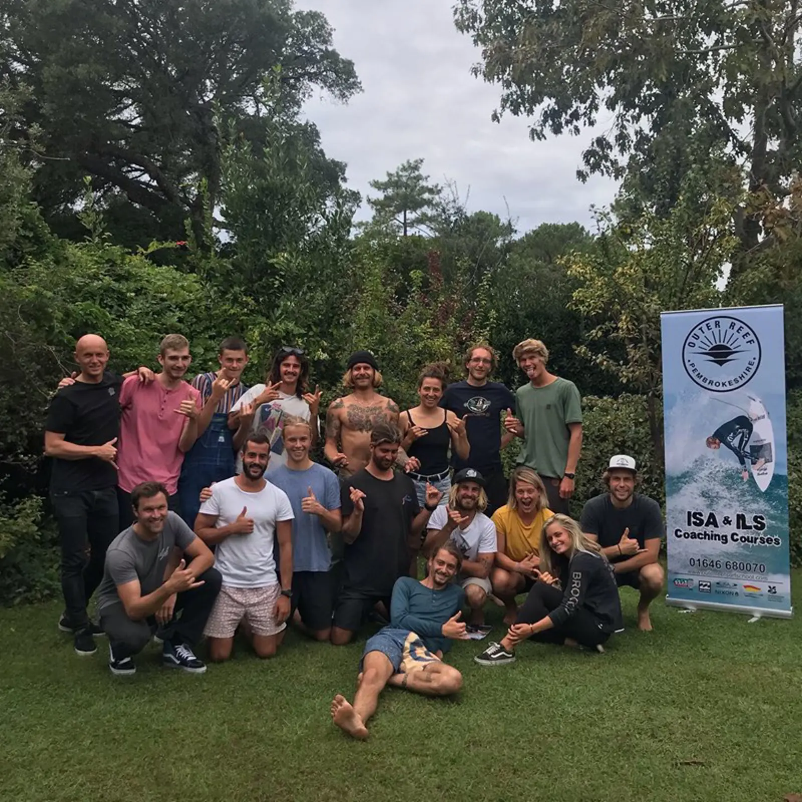 Surf instructor training