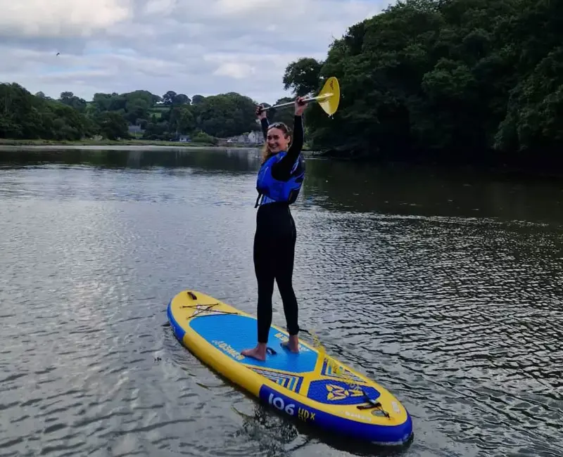 Guided SUP Session In Pembrokeshire