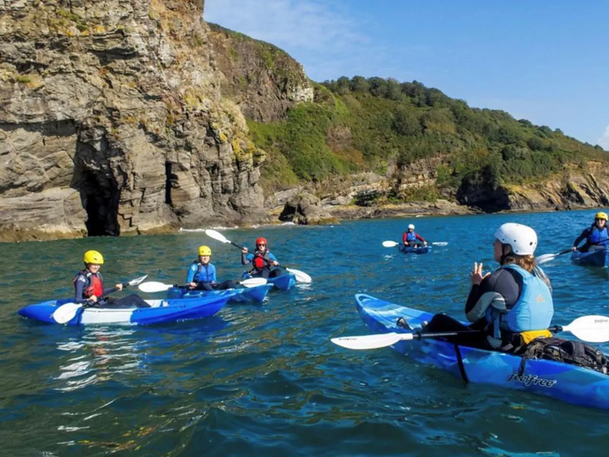 Kayak hire near Saundersfoot Pembrokeshire