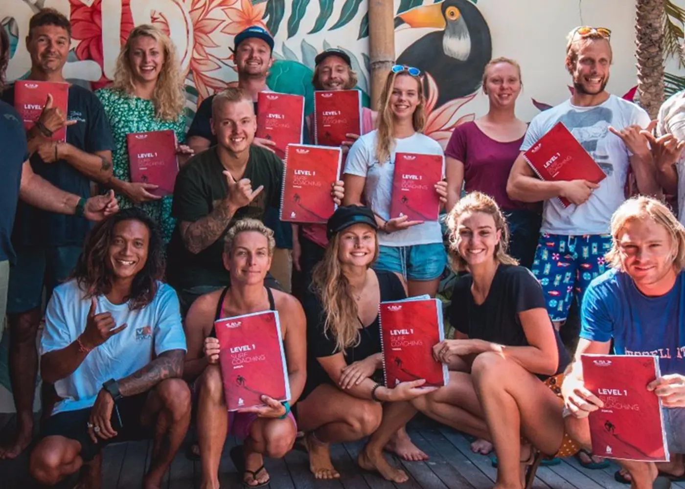 Beach lifeguard career pathway into surf instruction