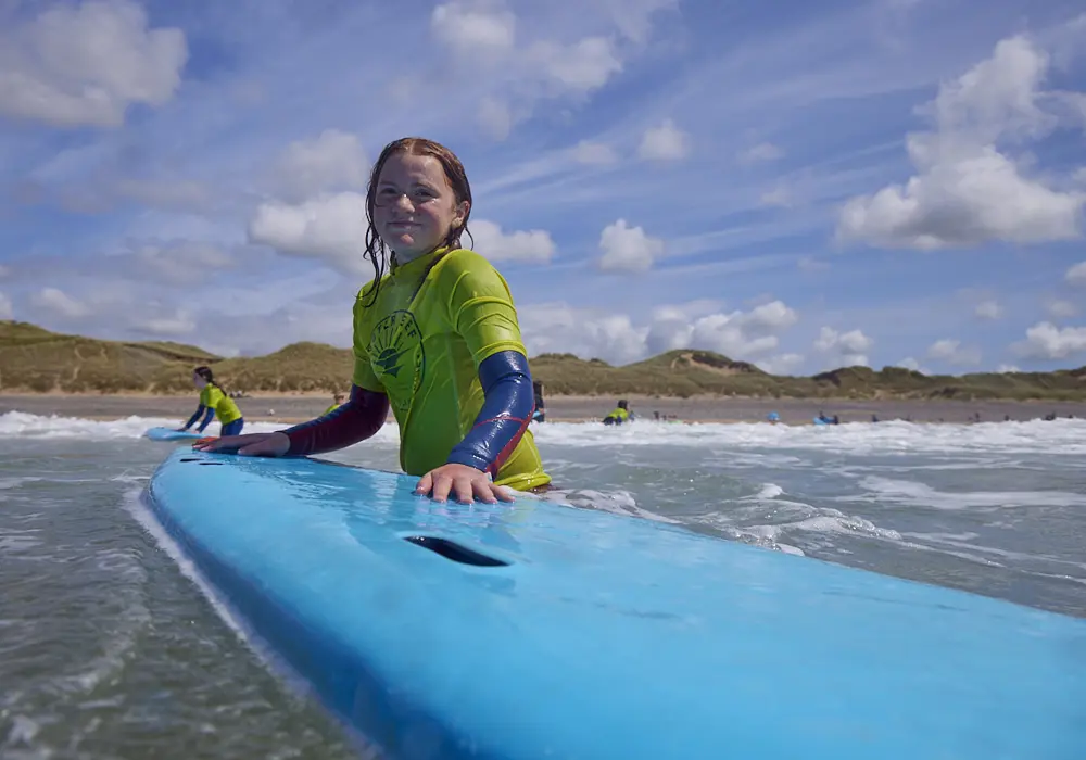Freshwater West surfing
