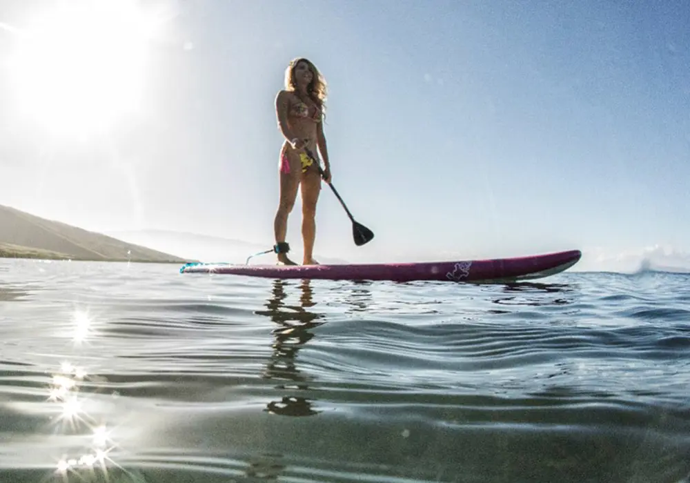 Paddle board hire at Tenby North Beach