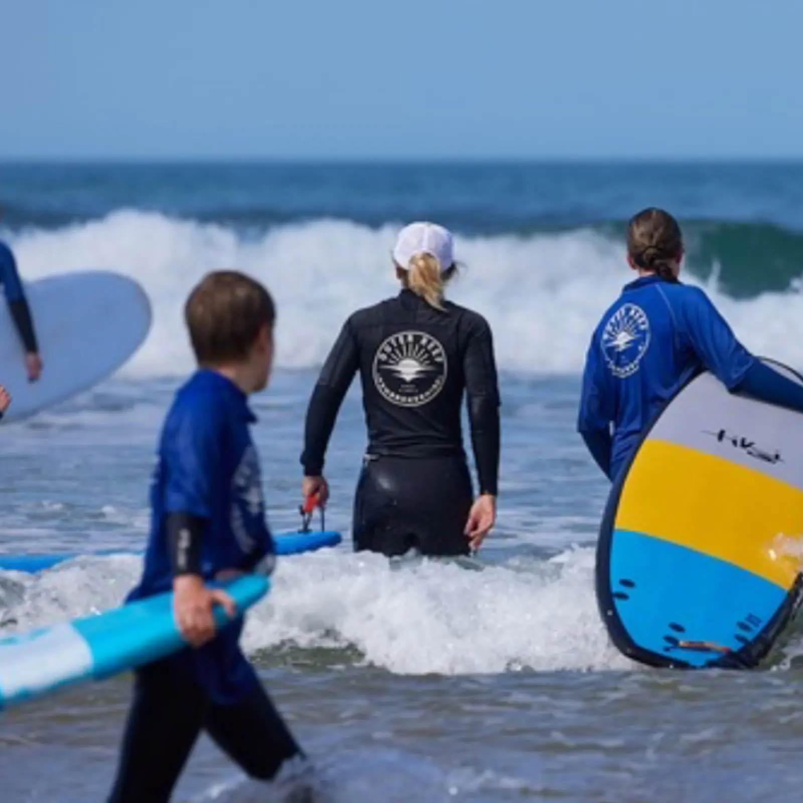 Surf instructor training in Pembrokeshire with Outer Reef