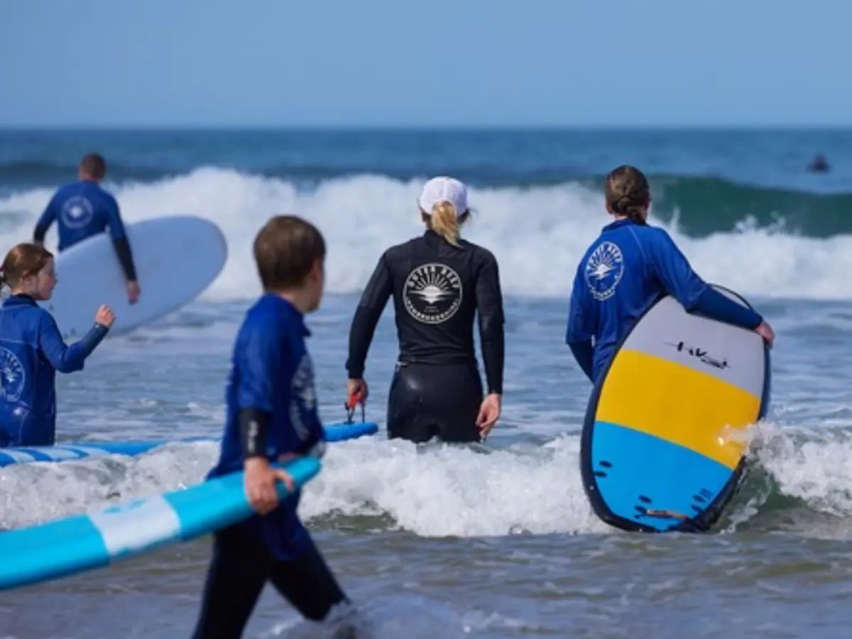 Surf Coaching Instructor Training In Wales