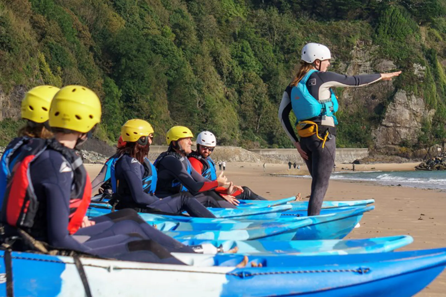 Sea Kayaking Tours In Pembrokeshire From Tenby And Stackpole Quay