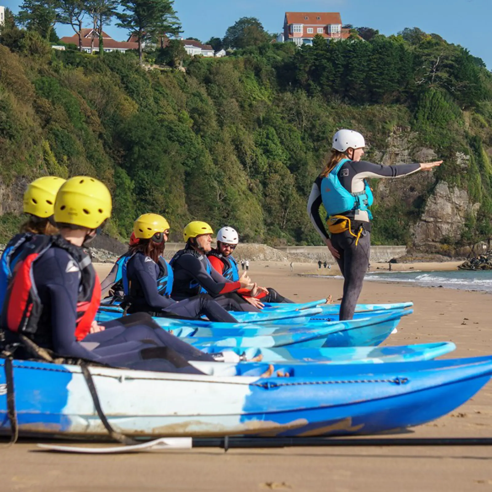 Family Kayaking Pembrokeshire